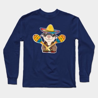 Chihuahua Maracas Long Sleeve T-Shirt